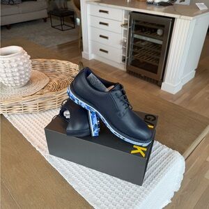 G/FORE Dark Blue Athletic Shoes with Light Blue Sole